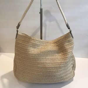Stella & Dot shoulder Ellie hobo bag knit